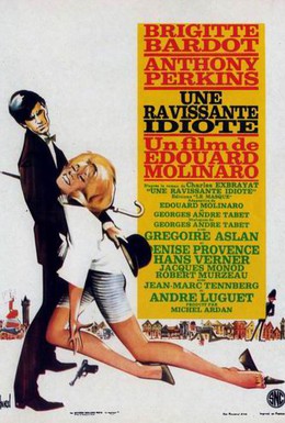 Постер фильма Очаровательная идиотка (1964)