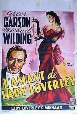 Постер фильма Закон и леди (1951)
