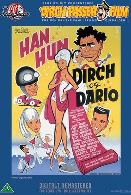 Постер фильма Он, она, Дирк и Дарио (1962)