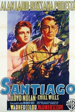 Постер фильма Сантьяго (1956)