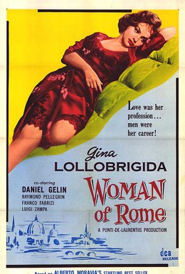 Постер фильма Римлянка (1954)