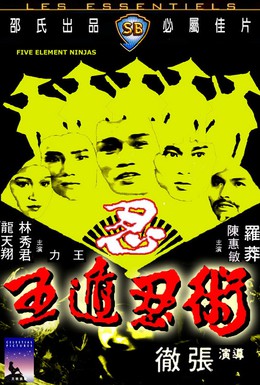 Постер фильма Ниндзя пяти стихий (1982)
