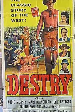 Постер фильма Заместитель шерифа Дестри (1954)