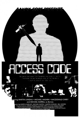 Постер фильма Код доступа (1984)