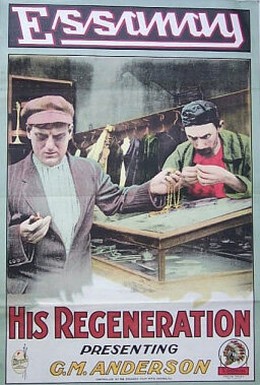 Постер фильма Его возрождение (1915)