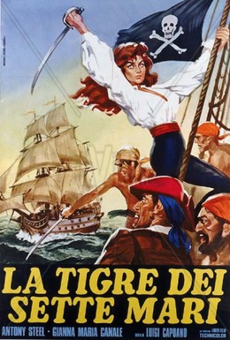 Постер фильма Тигр семи морей (1962)