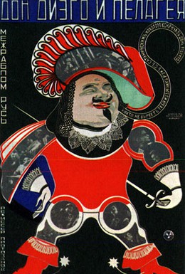 Постер фильма Дон Диего и Пелагея (1927)