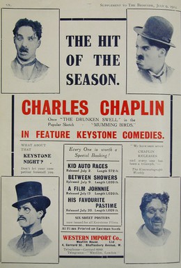 Постер фильма Кинематографический Джонни (1914)