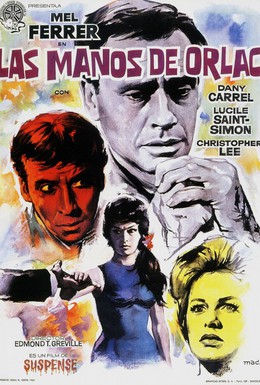 Постер фильма Руки Орлака (1960)