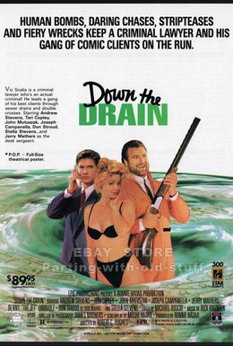 Постер фильма Просочившиеся в канализацию (1990)