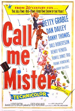 Постер фильма Зовите меня Мистер (1951)