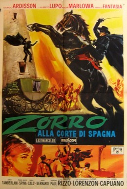 Постер фильма Зорро и суд Испании (1962)