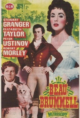 Постер фильма Красавчик Браммел (1954)