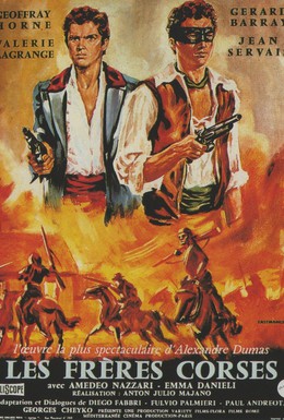 Постер фильма Корсиканские братья (1961)