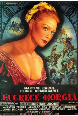 Постер фильма Лукреция Борджа (1953)