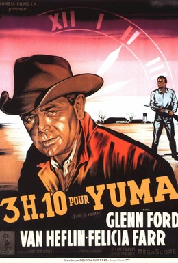 Постер фильма В 3:10 на Юму (1957)