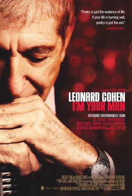 Постер фильма Леонард Коэн: Я твой мужчина (2005)