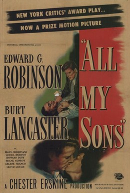 Постер фильма Все мои сыновья (1948)