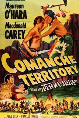 Постер фильма Территория команчей (1950)