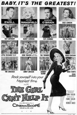 Постер фильма Эта девушка не может иначе (1956)