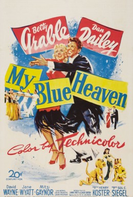 Постер фильма Мой голубой рай (1950)