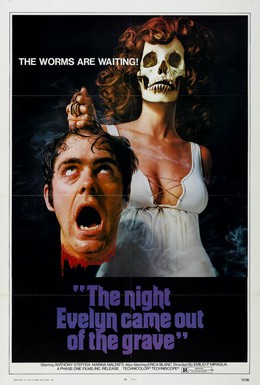 Постер фильма Ночью Эвелин вышла из могилы (1971)