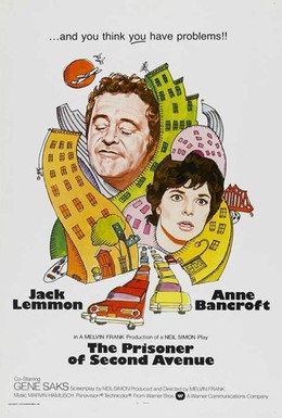 Постер фильма Пленник второй авеню (1975)