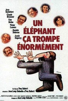 Постер фильма И слоны бывают неверны (1976)