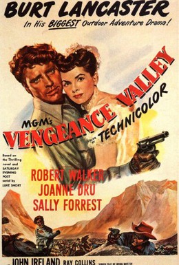 Постер фильма Долина мести (1951)