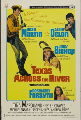 Постер фильма Техас за рекой (1966)