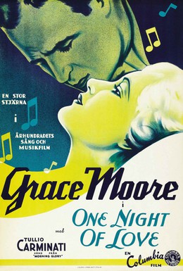 Постер фильма Одна ночь любви (1934)