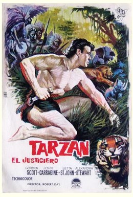 Постер фильма Тарзан великолепный (1960)