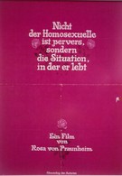 Извращенец не гомосексуалист, а общество, в котором он живет (1971)