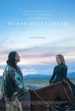 Постер фильма Женщина, идущая впереди (2017)