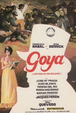 Постер фильма Гойя, история одиночества (1971)