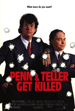 Постер фильма Пенн и Теллер убиты (1989)