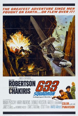 Постер фильма Эскадрилья 633 (1964)