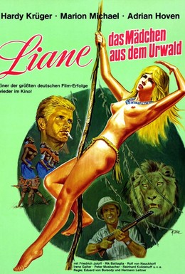 Постер фильма Лиана, девушка из первобытного леса (1956)