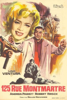 Постер фильма Улица Монмартр, 125 (1959)