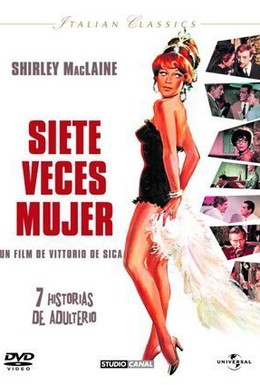 Постер фильма Семь раз женщина (1967)