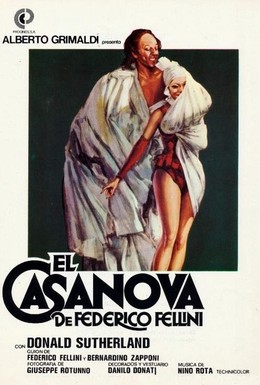Постер фильма Казанова Феллини (1976)