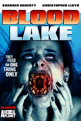 Постер фильма Кровавое озеро: Атака миног-убийц (2014)