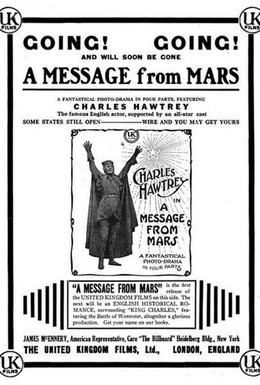 Постер фильма Послание с Марса (1913)
