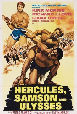 Постер фильма Геракл против Самсона (1963)