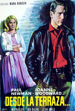 Постер фильма С террасы (1960)