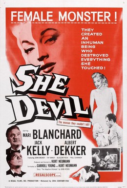 Постер фильма Дьяволица (1957)