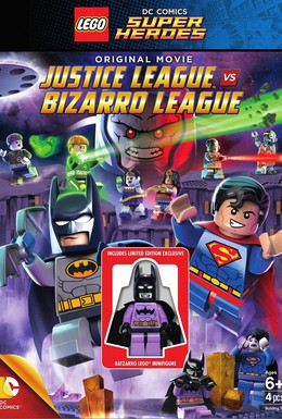 Постер фильма LEGO супергерои DC: Лига справедливости против Лиги Бизарро (2015)