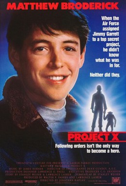 Постер фильма Проект Икс (1987)