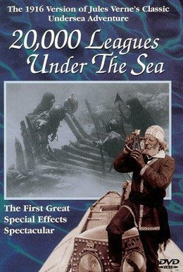 Постер фильма Двадцать тысяч лье под водой (1916)