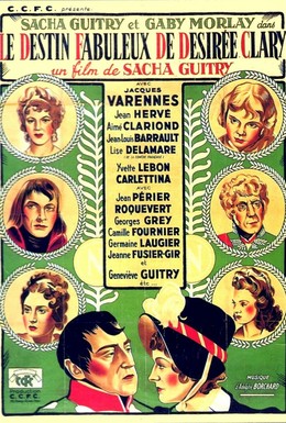 Постер фильма Удивительная судьба Дезире Клари (1942)